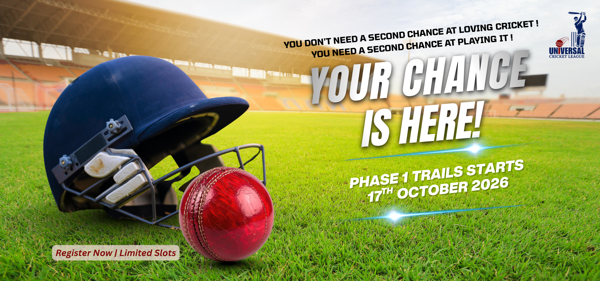 UCL - Your Chance Is Here